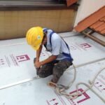 Installation of Aluminium Composite Roof Installation of Aluminium Composite Roof